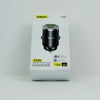 شارژر فندکی خودرو برند bson با توان 53W