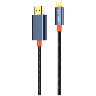 کابل تبدیل LIGHTNING به HDMI برند porodo